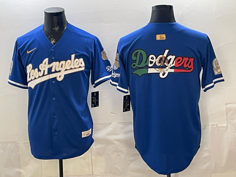 Men Los Angeles Dodgers blank blue Game 2026 Nike MLB Jersey 4014004